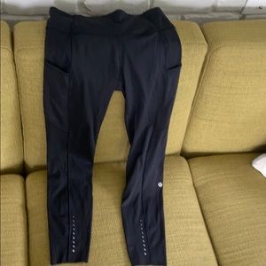 Lululemon Fast & Free reflective leggings